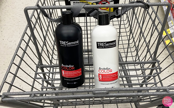 Tresemme Products in Walgreens Cart