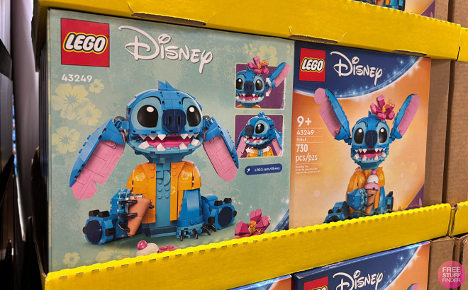 Two LEGO Stitch Building Sets at Costco