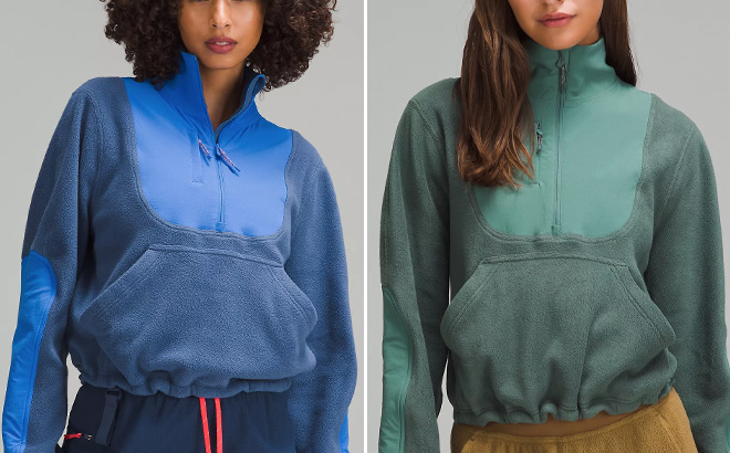 Two Lululemon Ripstop Hiking Pullovers