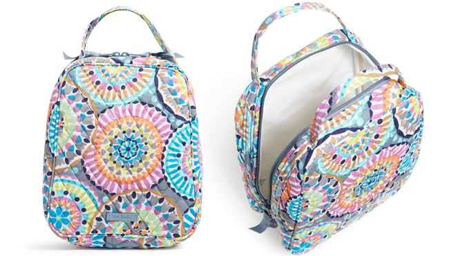 Two Vera Bradley Lunch Bunch Bags in Sunny Medallion Design