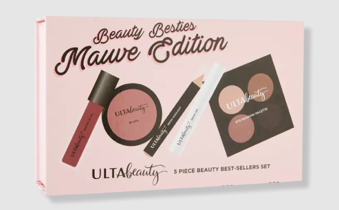 ULTA Beauty Besties 5 Piece Favorites Mauve Edition