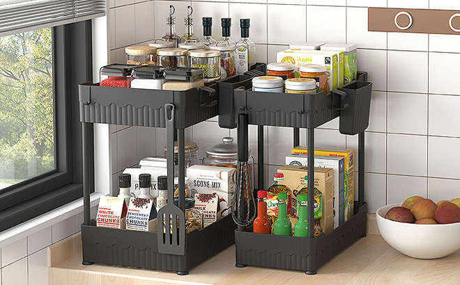 Under Sink Organizer 2 Pack Under Sink Organizer 2 Pack