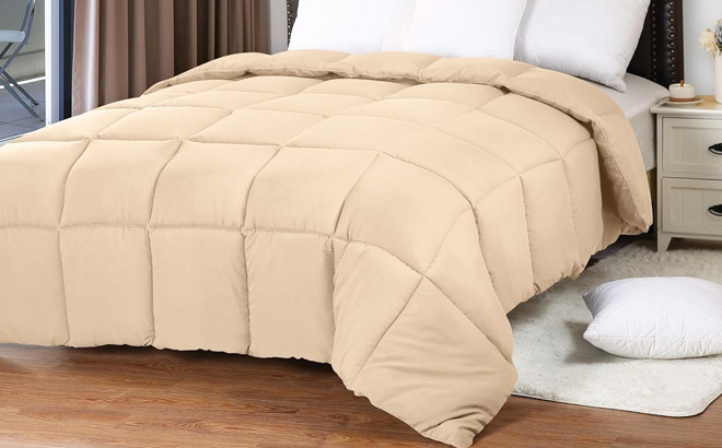 Utopia Bedding All Season Comforter Plush Siliconized Fiberfill Comforter Twin