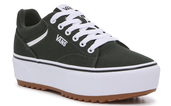 VANS Seldan Platform Sneaker dark green