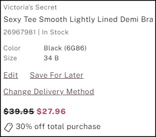 Victorias Secret Bra Checkout Victorias Secret Bra Checkout