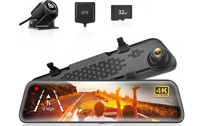 WOLFBOX Mirror Dash Cam Backup Camera WOLFBOX Mirror Dash Cam Backup Camera