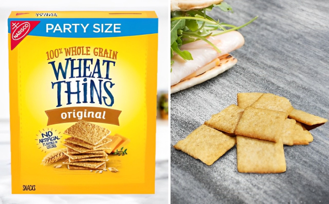 Wheat Thins Crackers Party Size