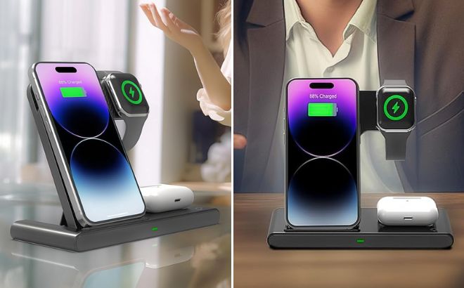 Wireless Charger iPhone Charging Station