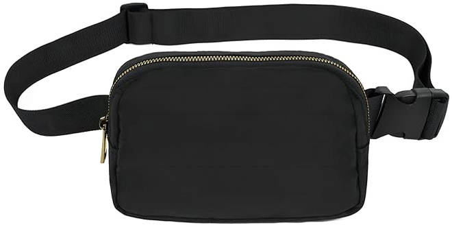 Womens Fanny Pack in Black Color