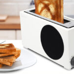 Xbox Series S 2 Slice Toaster on a Table