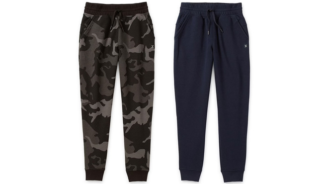 Xersion Boys Mid Rise Cuffed Fleece Sweatpants
