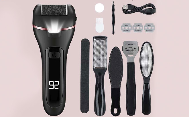 16 Piece Electric Foot Callus Remover Set 16 Piece Electric Foot Callus Remover Set