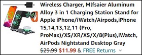 3 in 1 Wireless Charger Checkout