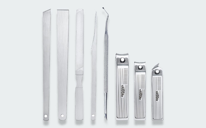 8 Pieces Professional Nail Clipper Kit