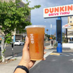 A Person Holding Dunkin Cold Brew