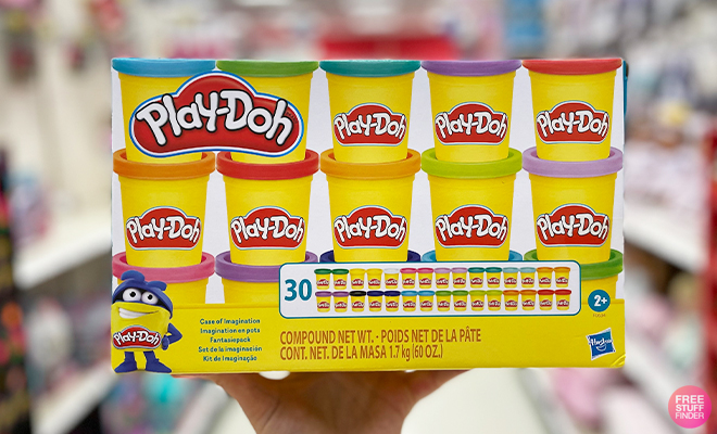 A Person Holding Play Doh Case of Imagination Spring Colors at Target