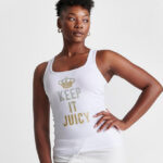 A Person Wearing Juicy Couture Womens Keep it Juicy Tank