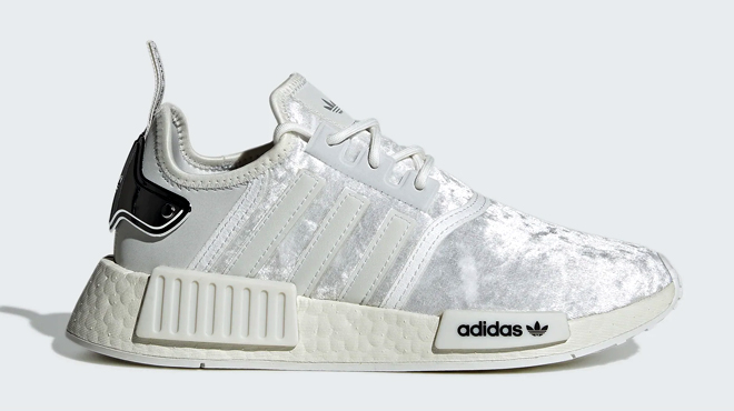 A photo of Adidas Womens Nmd r1 Shoes Crystal White