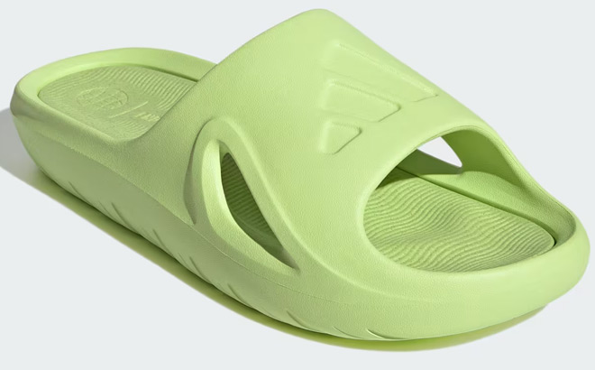 Adidas Adicane Slide Sandal in Light Green Color