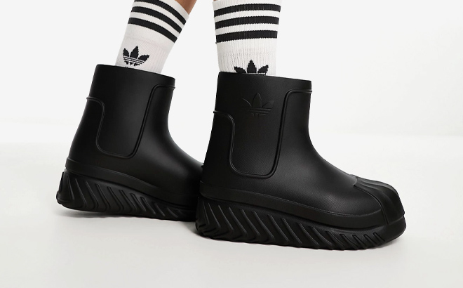 Adidas Adifom SST Superstar Womens Boots in black color