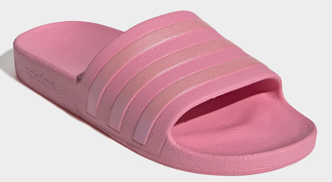 Adidas Adilette Aqua Slide Sandal in Pink Color
