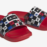 Adidas Adilette Comfort Spiderman Kids Slide Sandals