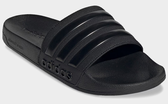 Adidas Adilette Shower Slide Sandal in Black Color