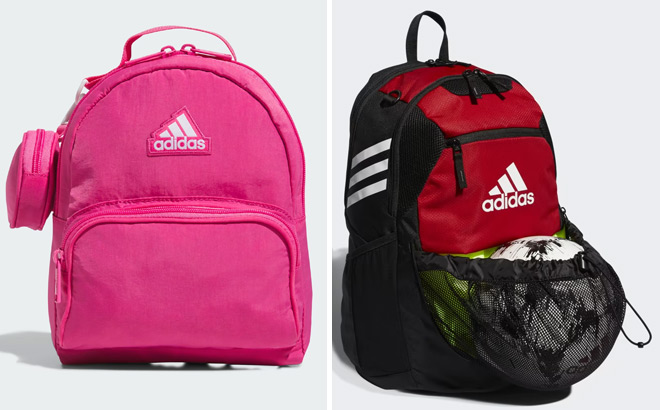 Adidas Must Have Mini Backpack and Stadium Backpack