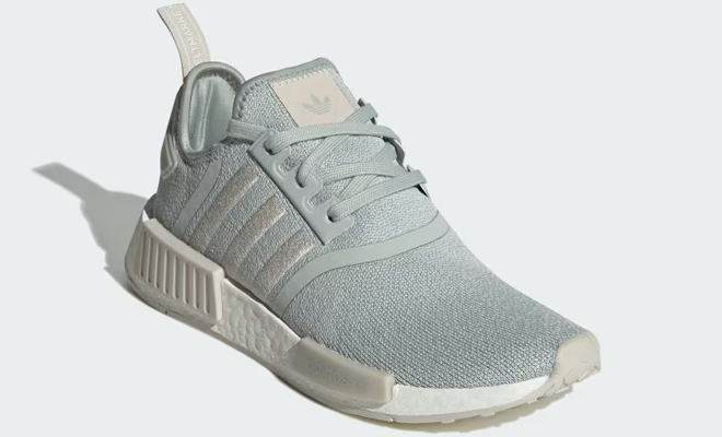 Adidas NMD R1 Womens Shoes in the Color Silver