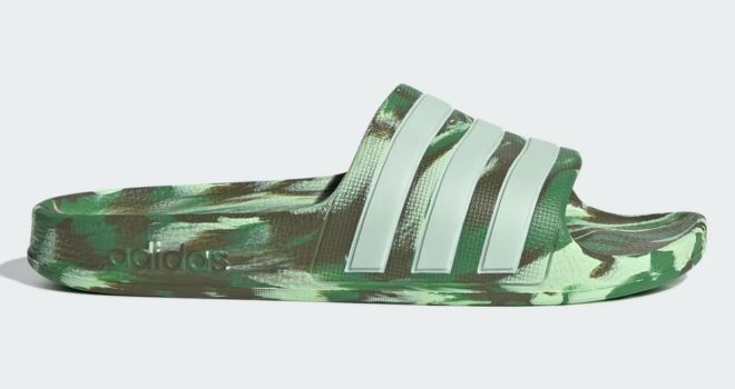 Adidas Slides in Green