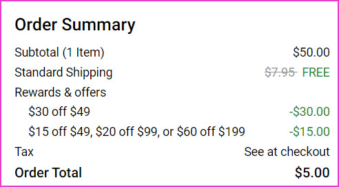 Adidas Tote at Checkout