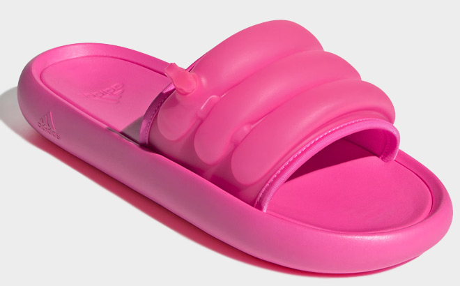 Adidas Zplaash Slide Sandal in Pink Color