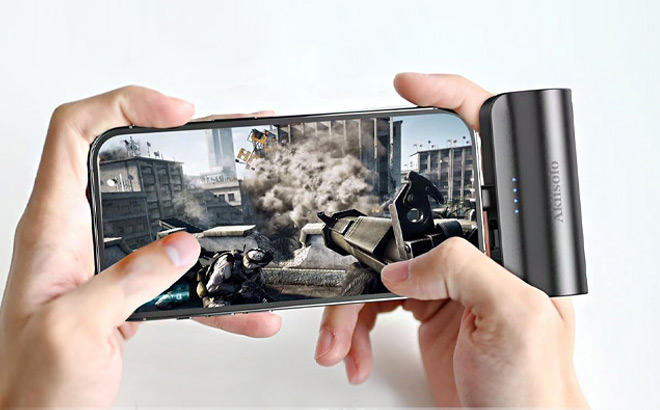 Akiisolo Portable Charger with Dual Interface