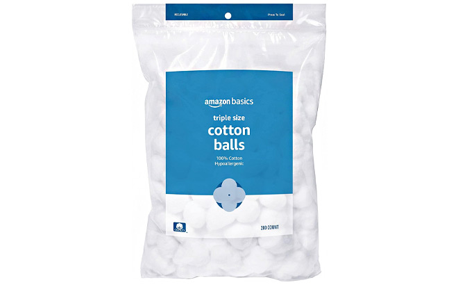 Amazon Basics 200 Count Cotton Balls Amazon Basics 200 Count Cotton Balls