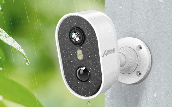 Anran Wireless Outdoor Security Camera with Spotlight