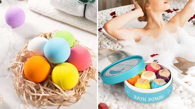 Aofmee Bath Bombs Set