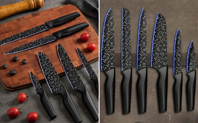 Astercook Knife Set in the Kitchen