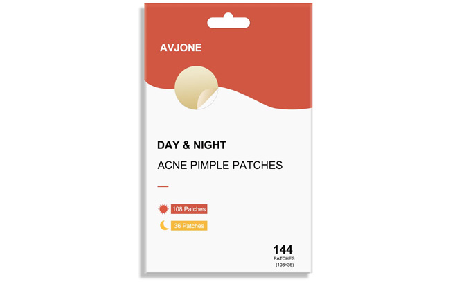 Avjone Day and Night Hydrocolloid Acne Pimple Patch