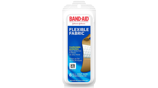 Band Aid 8 Count Flexible Fabric Adhesive Bandages