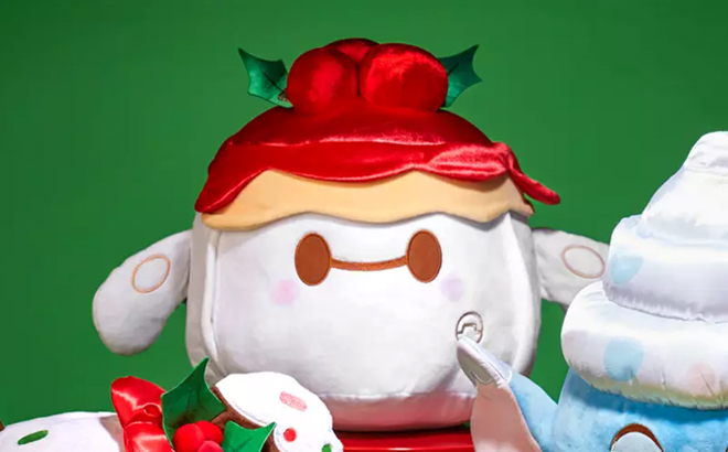 Baymax Festive Berry Pavlova Disney Munchlings Plush Baymax Festive Berry Pavlova Disney Munchlings Plush