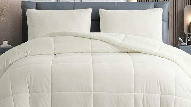Bedhours Queen 3 Piece Comforter Set