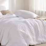 Bedsure White Queen Comforter Set