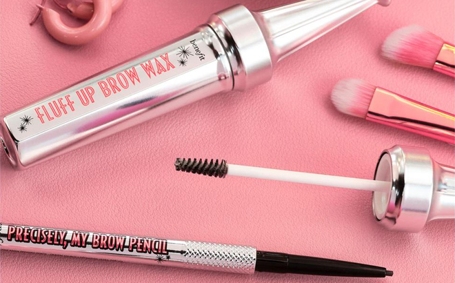 Benefit Cosmetics Precisely My Brow Pencil & Fluff Up Brow Wax Set