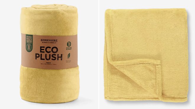 Berkshire Home Eco Plush Throw Blankets