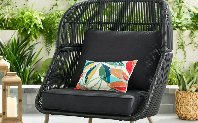 Better Homes Gardens Tarren Wicker Outdoor Accent Chair