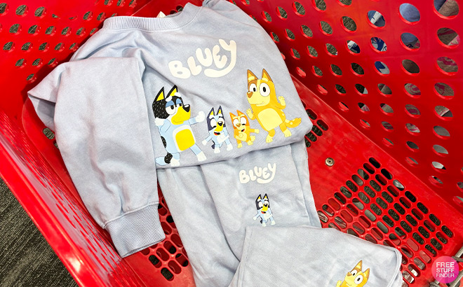 Bluey Womens Sweatshirt and Pants in the Cart