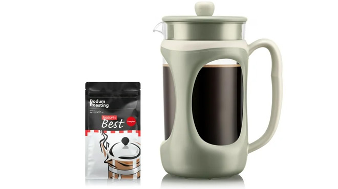 Bodum Outdoor French Press Gift Set with Coffee Pouch