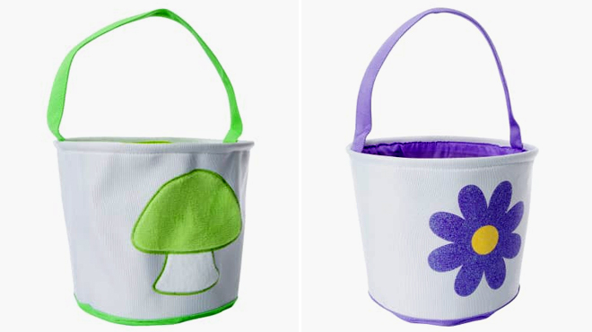 Canvas Easter Baskets Canvas Easter Baskets