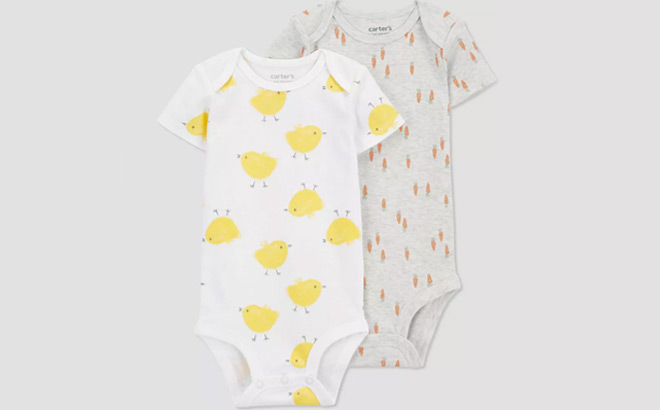 Carters Just One You Baby Bodysuit 2 Pack