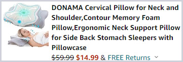 Cervical Pillow at Checkout 1